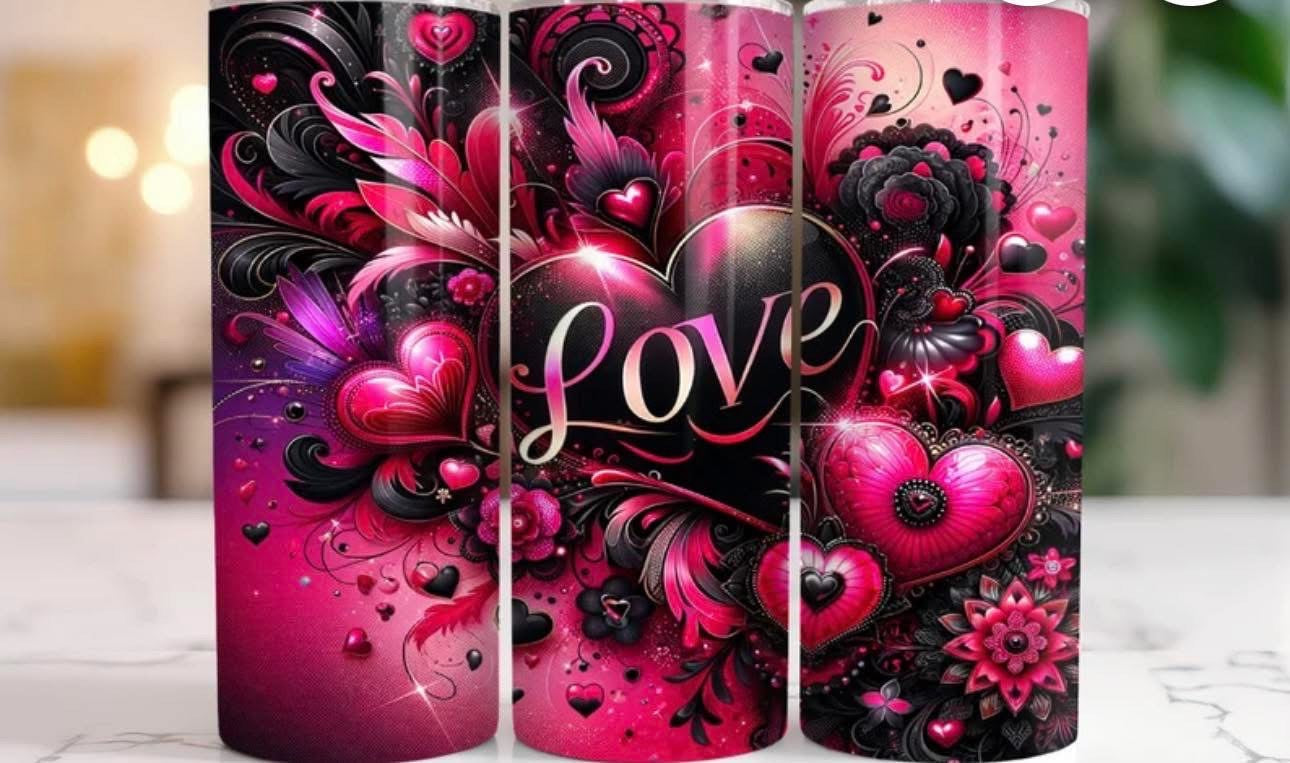 Love Pink, Black & Purple